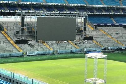 futebol, grêmio, arena, fan fest, 28112017