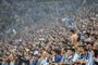  

PORTO ALEGRE, RS, BRASIL, 22.11.2017. Grêmio enfrenta o argentino Lanús, na primeira partida da final da Libertadores 2017, na Arena.

Foto: Félix Zucco/Agência RBS