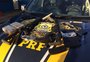PRF apreende no Paraná dois fuzis, pistola e quase mil munições que viriam para o RS