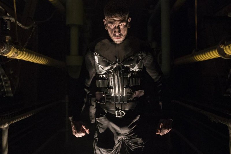 Jon Bernthal como O Justiceiro na série homônima da Netflix