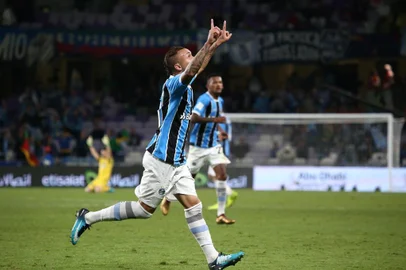  AL AIN, EMIRADOS ÁRABES UNIDOS, 12-12-2017 -Semi final do mundial de clubes: Grêmio x Pachuca.(FOTOGRAFO: JEFFERSON BOTEGA / AGENCIA RBS)Indexador: Jefferson Botega