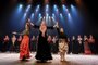 Daniele Zill, Juliana Kersting e Juliana Prestes dirigem e dançam o espetáculo Horizontes, que comemora os 18 anos da companhia de dança flamenca Del Puerto