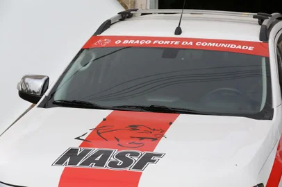  

CAPÃO DO LEÃO, RS, BRASIL - 05.04.2016 : MP faz ofensiva contra empresa de segurança suspeita de tortura em Pelotas. Investigadores definem a Nasf como uma milícia. Ela é suspeita de praticar tortura física e psicológica contra homens capturados por crimes. (FOTO: TADEU VILANI/AGÊNCIA RBS, Editoria Notícias)