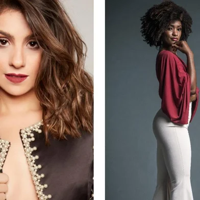 Em O Outro Lado do Paraíso, Tônia (Patrícia Elizardo) e Raquel (Erika Januza).