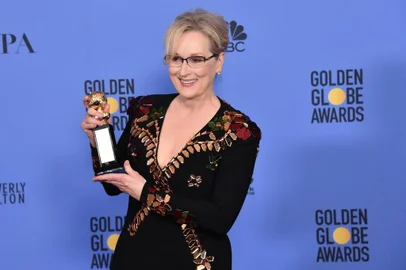 74th Annual Golden Globe Awards - Press Room

BEVERLY HILLS, CA - JANUARY 08: Meryl Streep poses in the press room during the 74th Annual Golden Globe Awards at The Beverly Hilton Hotel on January 8, 2017 in Beverly Hills, California.   Alberto E. Rodriguez/Getty Images/AFP

Editoria: ACE
Local: Beverly Hills
Indexador: Alberto E. Rodriguez
Secao: People
Fonte: GETTY IMAGES NORTH AMERICA
Fotógrafo: STF