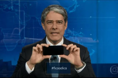 william bonner, globo play, fica a dica, tutorial, smartphone