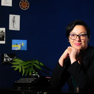  CAXIAS DO SUL, RS, BRASIL, 17/05/2017. Feira do Livro 2017 - Escritora Natalia Borges Polesso será a patrona da 33ª Feira do Livro de Caxias do Sul. Feira irá retornar à praça Dante Alighieri na edição deste ano. (Porthus Junior\Agência RBS)