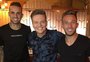 Luan, Arthur e Michel Teló postam foto juntos: "Tri da América e do The Voice"