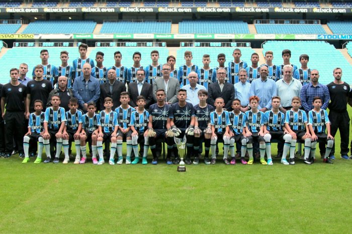 Área de formação do Grêmio fecha 2017 com 22 títulos de 25 possíveis