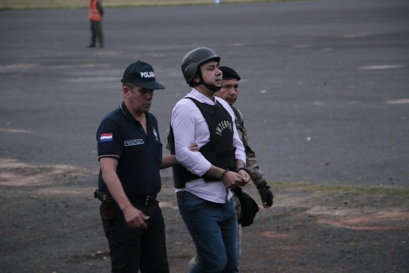 Jarvis Pavão, traficante extraditado do Paraguai
