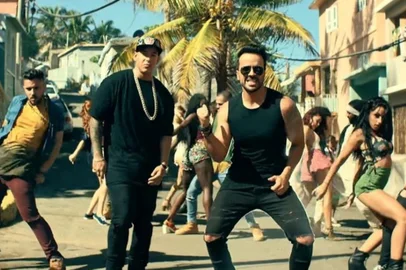 Print de vídeo para divulgação da música Despacito