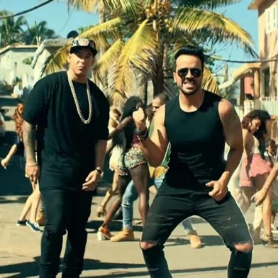 Print de vídeo para divulgação da música Despacito