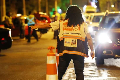  PORTO ALEGRE, RS, BRASIL - Balada Segura na Avenida Juca Batista.(Foto: André Feltes / Especial)