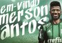 Vínculo com o Botafogo chega ao fim, e Emerson Santos é anunciado no Palmeiras

