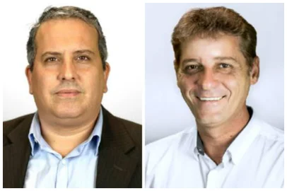 Marcos Vinícius de Almeida e Renato Meneguelo, sócios da Quality Medical Line, que produz fosfoetanolamina