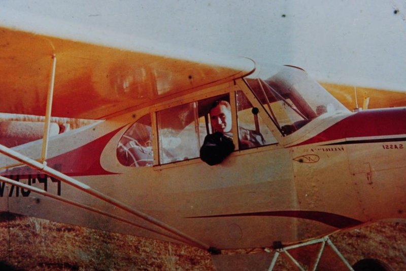  CAXIAS DO SUL, RS, BRASIL (02/01/2018). O empresário Nério Gabriel Grossi foi um dos primeiros pilots caxienses a vor para Torres com um monomotor, na década de 1960. 