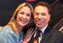 "Quem é você?", diz Silvio Santos ao ser tietado por Luana Piovani