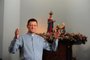  FARROUPILHA, RS, BRASIL, 11/01/2018. Padre Jailton de Oliveira Lino, da Congregação Pobres Servos. Ele será ordenado Bispo, no próximo sábado (13/01), no Santuário de Nossa Senhora de Caravaggio.  (Porthus Junior/Agência RBS)