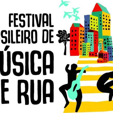 Arte do Festival Brasileiro de Músico de Rua