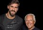 Alisson Becker é escolhido "amigo" de marca italiana