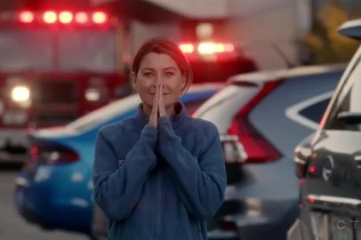 Greys Anatomy, décima terceira temporada. Na foto: Ellen Pompeo