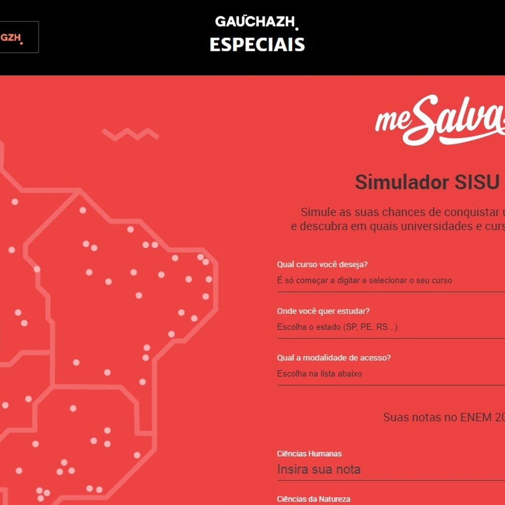 Simule em quais faculdades você pode entrar com a nota do Enem