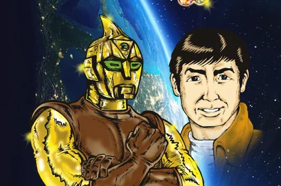HQ O Retorno de Spectreman, projeto do ilustrador Alexandro Lima no Catarse 