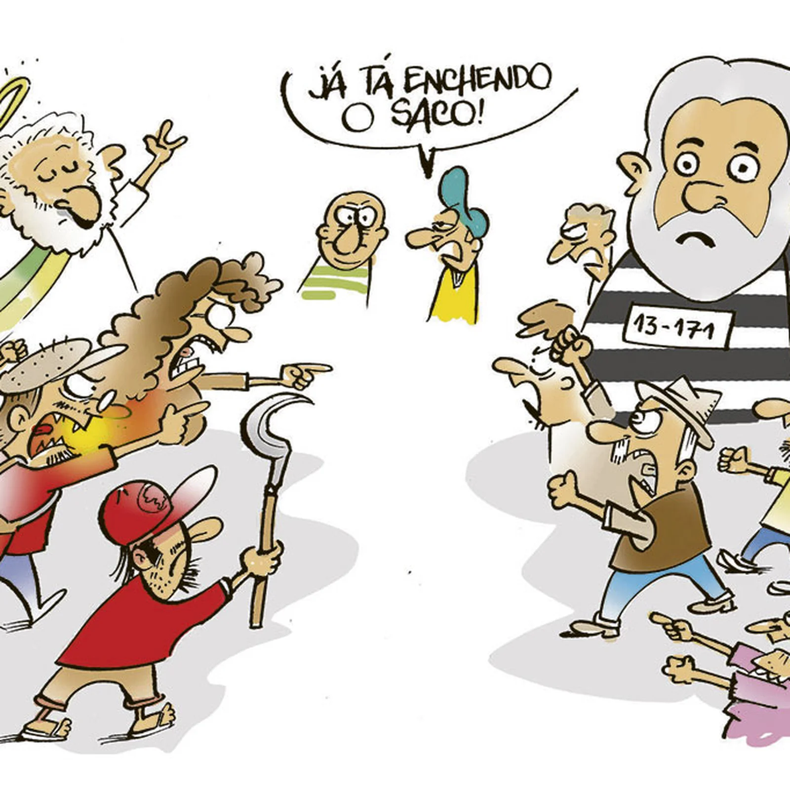 Iotti: protestos pró e contra Lula | Pioneiro