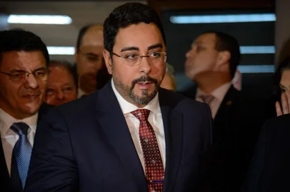 Ato no Rio de Janeiro em apoio ao juiz Marcelo Bretas.