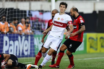  PELOTAS, RS, BRASIL - 04/02/2018 - Brasil de Pelotas e Inter se enfrentam no Bento Freitas pelo Gauchão 2018. (Mateus Bruxel/Agência RBS)