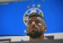 Léo Moura aparece em treino, mas deve seguir de fora contra o Palmeiras