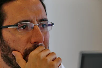  PORTO ALEGRE, RS, BRASIL - 09/02/2018 - Entrevista com André Zanotta, executivo de futebol do Grêmio. (Fernando Gomes/Agência RBS)