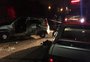 Mulher morre em colisão entre quatro carros e caminhão na Rota do Sol, em Caxias do Sul