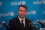 In this file photo taken on September 6, 2016 UNICEF Deputy Executive Director Justin Forsyth speaks during a UNICEF media briefing on the report, Uprooted: The Growing crisis for refugee and migrant children at UNICEF House in New York.UNICEF deputy director Justin Forsyth on February 22, 2018 resigned from the UN childrens agency following complaints of inappropriate behavior towards female staff in his previous post as head of British charity Save The Children. He apologized again for his past mistakes, but said his decision to step down from the top role was driven by concern that the scandal would hurt both organisations.