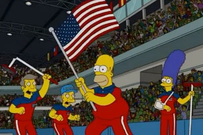the simpsons, curling, estados unidos, olimpíada