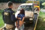Mulher é presa com veículo furtado em Bento Gonçalves.