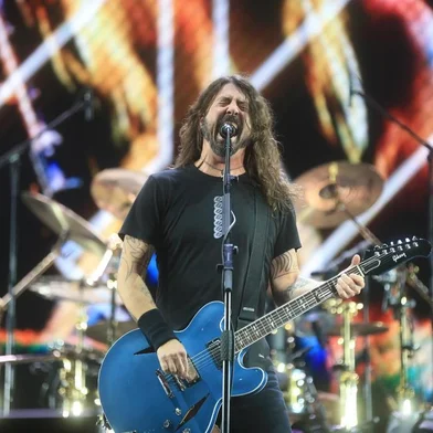  PORTO ALEGRE, RS, BRASIL, 04.03.2018. Foo Fighters e Queens of the Stone Age fazem defesa ao rock no Beira-Rio. As duas bandas se apresentaram na Capital. Na foto: Show da banda Foo Fighters. (Foto: ANDRÉ ÁVILA/Agência RBS)