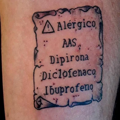 Projeto Tattoo do Bem, do estúdio Needles Tattoo
