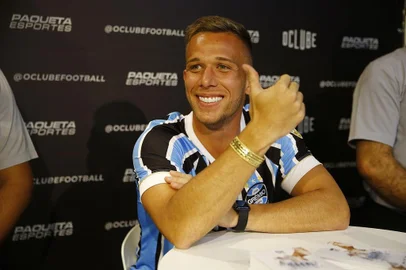  PORTO ALEGRE, RS, BRASIL, 05/03/2018-  Fan Day do Arthur. (FOTO: ISADORA NEUMANN / AGENCIA RBS)