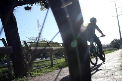  PORTOALEGRE-RS-BR 07.03.2018No amanhecer da quarta-feira o tempo está  estável.FOTÓGRAFO: TADEU VILANI AGÊNCIARBS