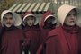 The Handmaid's Tale  -- "Faithful" -- Episode 105 --  Serena Joy makes Offred a surprising proposition. Offred remembers the unconventional beginnings of her relationship with her husband. Janine (Madeline Brewer), left and Offred (Elisabeth Moss), right, shown. (Photo by: George Kraychyk/Hulu)