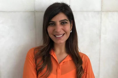 Andréia Sadi é repórter de política na GloboNews e na Globo. Foto para a coluna Sinal Aberto, Flávia Requião.