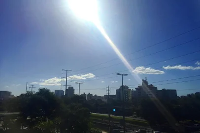 Foto para a matéria online de previsão do tempo.