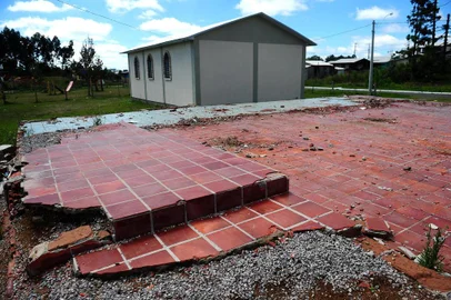  SÃO FRANCISCO DE PAULA, RS, BRASIL, 12/03/2018. Um ano depois do tornado que destruiu parte de São Francisco de Paula, visitamos a cidade para conferir a situação de moradores que sofreram com a tragédia. (Diogo Sallaberry/Agência RBS)