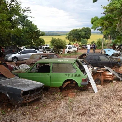 Operação Desmanche apreende 100 toneladas de sucata no norte do RS