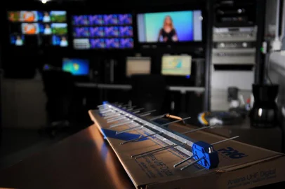  CAXIAS DO SUL, RS, BRASIL 23/02/2018Antena para receber o sinal da TV Digital. (Felipe Nyland/Agência RBS)