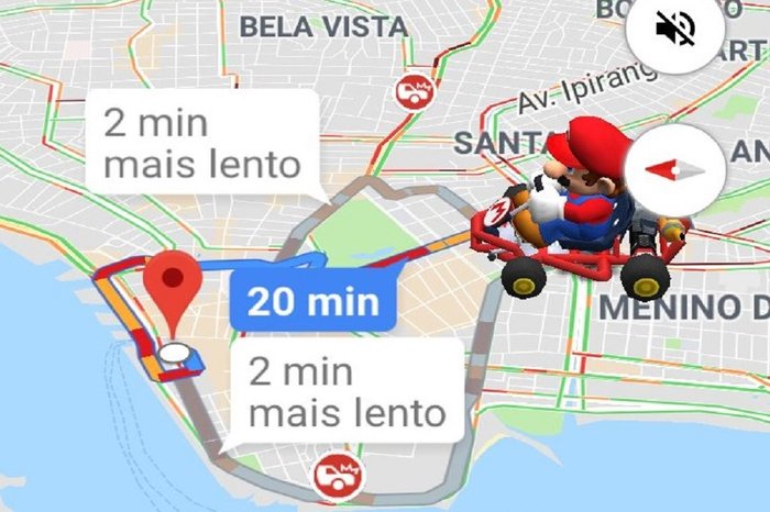 Super Mário invade o Google Maps por tempo limitado; saiba como