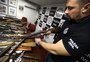 Arsenal apreendido em Alvorada tinha submetralhadora que pode derrubar avião