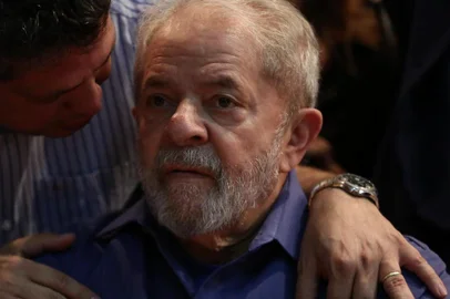  SÃO VICENTE DO SUL, RS, BRASIL, 21-03-2018. Chegada Lula em São Vicente do Sul, no Instituto Federal (CARLOS MACEDO/AGÊNCIA RBS)