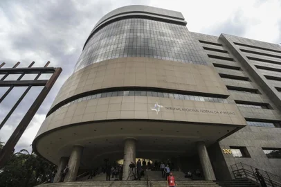  PORTO ALEGRE, RS, BRASIL, 24.01.2018. Fim do julgamento do ex-presidente Luiz Inácio Lula da Silva no TRF4.Foto: André Ávila/Agência RBSIndexador: Andre Avila